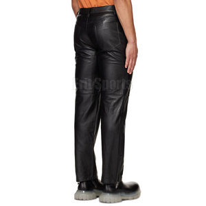 Pantalones de Cuero para Hombre de Alta Calidad, Ligeros, Estilo Casual, Ecológicos y Transpirables, Diseño de Logotipo Personalizado, Fabricados en Pakistán - Product Image 3