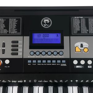 Tastiera Digitale Musicale a 61 Tasti, Pianoforte Elettronico Portatile con Tasti Pesati ad Azione Martello per Suonare e Registrare, Usato in Legno - Product Image 4