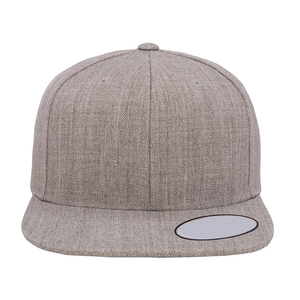 หมวกแก๊ปแบบ Snapback 6 แผง สีพื้น ขอบแบน ผ้าแคนวาส คอตตอน สวมใส่สบาย ปรับขนาดได้ เหมาะสำหรับผู้ใหญ่ ใช้ได้ทุกฤดู - Product Image 1