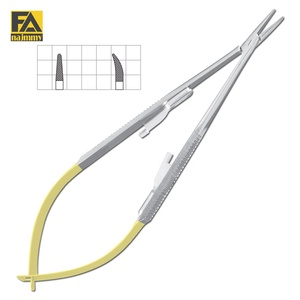 Porte-aiguille chirurgical manuel Najmmy en acier inoxydable, forceps certifié CE, instrument de chirurgie générale, classe I - Product Image 1