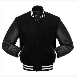 Veste bomber décontractée slim fit, veste varsity tendance pour homme, fabrication pakistanaise, veste varsity vintage pour moto, course automobile - Product Image 6