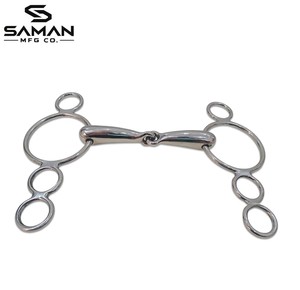 Mors de cheval en acier inoxydable de qualité supérieure, équipement d'entraînement équestre professionnel, équipement équestre durable, matériel pour chevaux - Product Image 4
