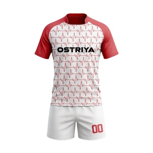 Uniformes de Voleibol para Equipos, Manga Corta, Estampado Frontal Personalizado, 100% Poliéster Antibacterial, Nombre del Equipo, Proveedor Directo de Fábrica - Product Image 1