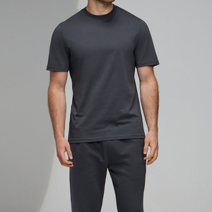 Wholesale <b>tshirt</b> Custom Print Embroidery Logo Quick Dry t-shirts for men Plain Oversized cotton shirts for men - Product Image 5