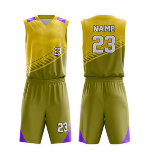 Maillots de basket-ball personnalisés de haute qualité, ensemble d'uniformes nouvellement conçus pour adultes et enfants, style unisexe avec logo personnalisé - Product Image 3