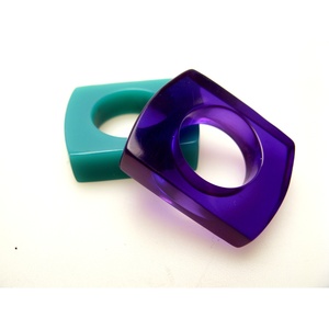 <b>Resin</b> Napkin <b>Rings</b> Decorative Tableware for Enhancing Dining Table Ambiance - Product Image 6