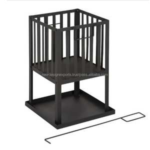 Brasero Circular Gigante de Acero de 60 Pulgadas de Diámetro para Reuniones Familiares - Product Image 6