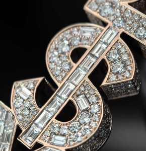 จี้เงินแท้ 925 ดีไซน์ 3 มิติ สลักชื่อได้ตามต้องการ สไตล์ฮิปฮอป ประดับเพชรโมอิสซาไนต์ ลดราคาพิเศษ - Product Image 3