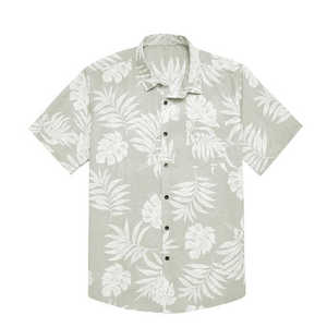 Nouvelle Chemise Hawaïenne Homme 2026 Pas Chère Style Hip Hop 100% Coton pour l'Été - Product Image 1