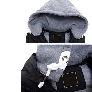 Chaleco Casual de Lona Personalizable para Hombre, Tallas Grandes, Otoño-Invierno, Sin Mangas, con Cremallera, Multibolsillos, Cortavientos - Product Image 5