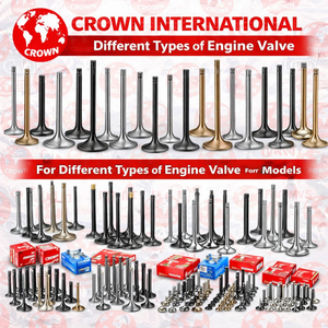 วาล์วไอดีและไอเสียเครื่องยนต์ 13201-01B00 13201-01B00 ใช้ได้กับรถยนต์นิสสัน มาร์ช มิครา อะไหล่เครื่องยนต์ M12 1235 ซีซี มาร์ช ไมครา - Product Image 2