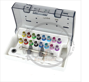 Manual Stainless Steel Dental Implant Restoration <b>Tool</b> Kit for Universal <b>Tooth</b> System Precision Oral Surgery - Product Image 1