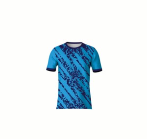 T-shirts de sublimation 100 % polyester jersey 180 grammes vierges pour impression par transfert thermique, sportifs, respirants, écologiques, pour hommes, usage quotidien - Product Image 1