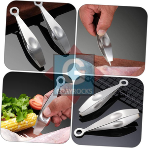 Pinzas para Pescado, Pinzas para Desespinar Pescado, Fileteado de Pescado sin Esfuerzo, Ligeras, Ecológicas, Aptas para Alimentos, Aptas para Lavavajillas - Product Image 5