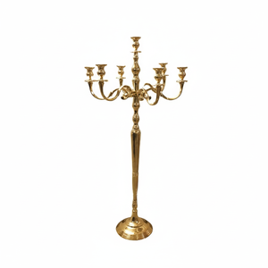 เชิงเทียนตกแต่ง 7 แขน ดีไซน์สวยงาม สำหรับงานแต่งงาน งานเลี้ยง งานประดิษฐ์ ทำมือ เป็นมิตรกับสิ่งแวดล้อม มีจำหน่าย - Product Image 1