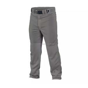 Top vente Anti-rides hommes pantalons de Baseball plaine séchage rapide pantalons de Baseball pour adultes vêtements de sport conceptions personnalisées imprimer personnalisé - Product Image 3