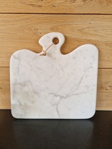 Tabla de cortar de mármol en forma de corazón, antideslizante, para cocina y comedor - Product Image 2