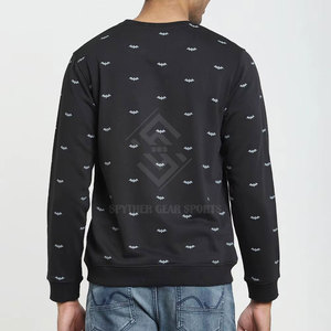 Sweat-shirts pour hommes légers, sur mesure, couleur unie, haute qualité, prix bas, basiques. - Product Image 4