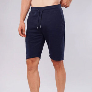 Novedad: Pantalones Cortos Deportivos para Hombre, 100% Algodón y Felpa, Estilo Urbano, Personalizables, Largura hasta la Rodilla, para Verano - Product Image 1