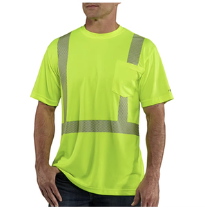 Chaleco de Seguridad Amarillo de Alta Visibilidad para Hombre con Franjas Reflectantes para Ropa de Trabajo - Product Image 6