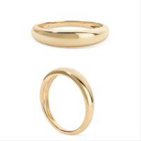 Bague Dôme Minimaliste en Argent Sterling avec Moissanite Taille Brillant Micro-Pavé, Sertie à Double Griffes, Modèle Halo Candy Button