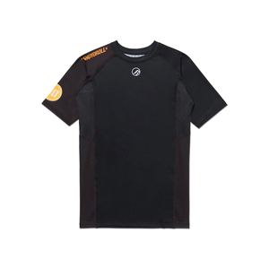 Vente en gros de T-shirts et Leggings de fitness par sublimation, Rash Guards courts personnalisés imprimés UPF50 anti-UV, BJJ Unisexe Écologique Séchage rapide - Product Image 1