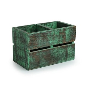 Cesta de Servicio de Madera de Mango de Diseño Moderno y Ecológico, Personalizada por Fabricante Indio, para Cubiertos y Vajilla - Product Image 6
