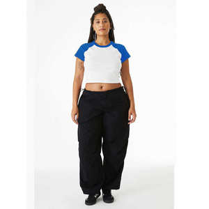 High Quality Plus Size Factory Made Crop <b>Top</b> T Shirt For Women Made In Pakistan Women Crop <b>Tops</b> Shirt For Sale - Product Image 5