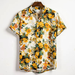 Camisa Hawaiana de Manga Corta con Estampado Casual para Hombre, Ideal para Vacaciones de Verano, Gran Venta - Product Image 3