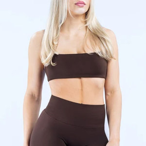 Soutien-gorge de sport push-up pour femmes, vente en gros, fabrication sur mesure, haute élasticité, extensible, OEM, pour l'été et l'entraînement - Product Image 5