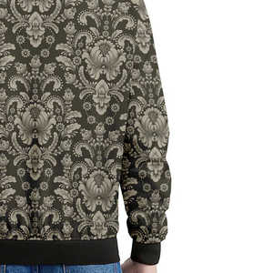 OEM Custom Full Print Sublimation Winter Warm <b>Men's</b> Puffer <b>Jacket</b> Reversible Double-Sided Thickened Bomber <b>Jacket</b> for <b>Men</b> - Product Image 6