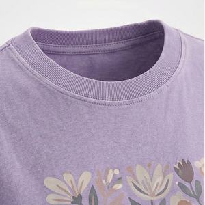 Camiseta de Manga Corta de Algodón Ecológica para Mujer, Personalizada con Estampado, para Uso Diario, Color Personalizado, Calidad Premium - Product Image 4