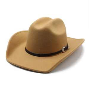 Sombrero Vaquero Estilo Americano para Viajes al Oeste, 100% Poliéster, Verano, Casual, Moderno, con Ajuste Profesional - Product Image 5