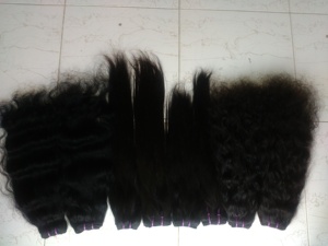 Extensiones de Cabello Humano Virgen Remy de Templo Indio Premium para Tejido de Cabello, Grado AAAAA, 26 Pulgadas de Largo, Paquete de 100g - Product Image 3