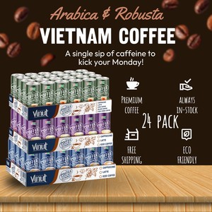 Boisson au café expresso vietnamien Doubleshot, grains d'arabica, 250 ml (lot de 24), prêt à boire, OEM ODM, marque privée - Product Image 3