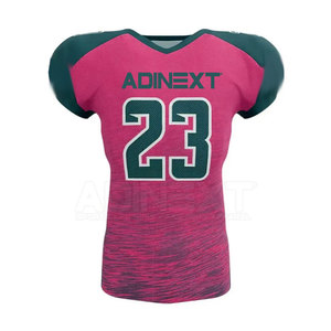Uniforme de football américain respirant à séchage rapide avec logo personnalisé, vêtements de sport professionnels unisexes pour adultes - Product Image 2