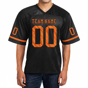 Camiseta de Fútbol Americano Personalizada, Uniformes de Equipo Personalizados, Tela de Malla Resistente, Gráficos Sublimados para Atletas - Product Image 1