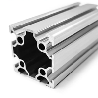 Profilé en aluminium à fente en T 60x60, extrusion robuste 6060 pour cadre d'équipement d'automatisation de poste de travail