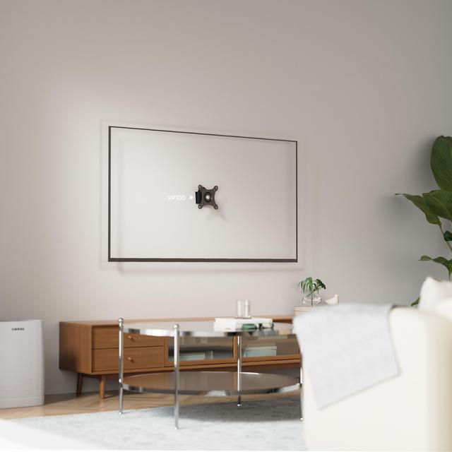 AUKI Monitor Wall Arm Bracket, Wall Mount Fit 13"-32" Computer Screens Vesa Wall Mount 75X75,100X100MM