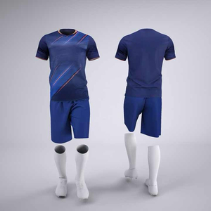 Uniformes de football de haute qualité, impression numérique, 100% polyester, manches courtes, vêtements d'équipe avec logo d'équipe personnalisé, séchage rapide, respirant - Product Image 1
