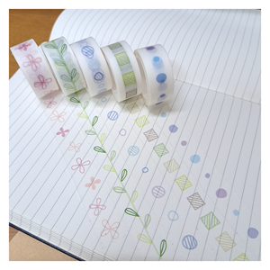 Cinta adhesiva personalizada Glitter Washi Tape para Decoración - Product Image 6