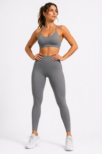 High <b>Support</b> Seamless Sports Bra Women Quick Dry Breathable Workout <b>Crop</b> <b>Top</b> with Removable Pads for Yoga Gym - Product Image 1