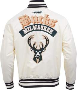 Chaqueta universitaria de satén 100% poliéster de la mejor calidad - Product Image 6