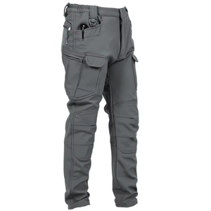 EDGE DENIM - Jeans cargo baggy pour homme - Pantalons en denim de créateur - Product Image 5