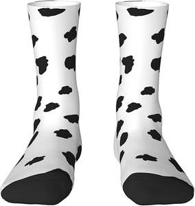 Chaussettes en coton et fibre de bambou imprimées par sublimation antibactériennes personnalisées de qualité supérieure, commandes en gros bienvenues - Product Image 4