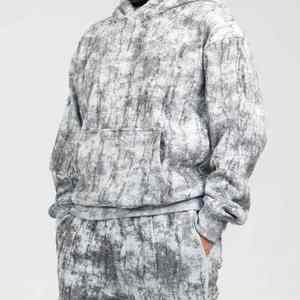 เสื้อฮู้ดถักแบบยูนิเซ็กซ์ ผ้าฝ้าย 100% ปักลายตามสั่ง ดีไซน์ลำลองสำหรับฤดูหนาว บริการ OEM-ODM ปี 2026 - Product Image 1