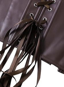 Top de Tirantes de Piel Sintética para Mujer, Proveedor OEM, Personalizado, Sin Mangas, Ajustado, Corto, a la Moda - Product Image 5