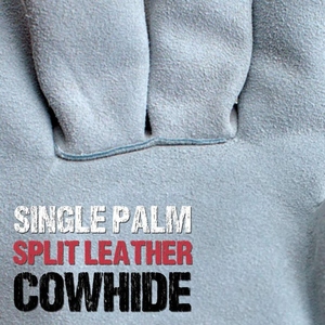 Gants de travail en cuir de vachette de qualité supérieure, protection industrielle des mains, gants durables pour le jardinage domestique - Product Image 6