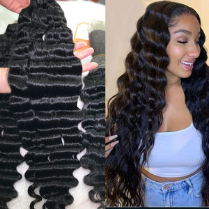 Trame bouclée Remy 100% extensions de cheveux humains vietnamiens cheveux vierges purs non transformés à double tirage - Product Image 5