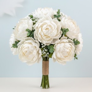Flor de Peonía Grande de Madera Sola Hecha a Mano de 15 cm, Flor de Fragancia Natural para Difusor de Aromas, para Decoración del Hogar, Venta al por Mayor - Product Image 3